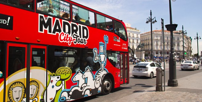 autobus turistico madrid city tour