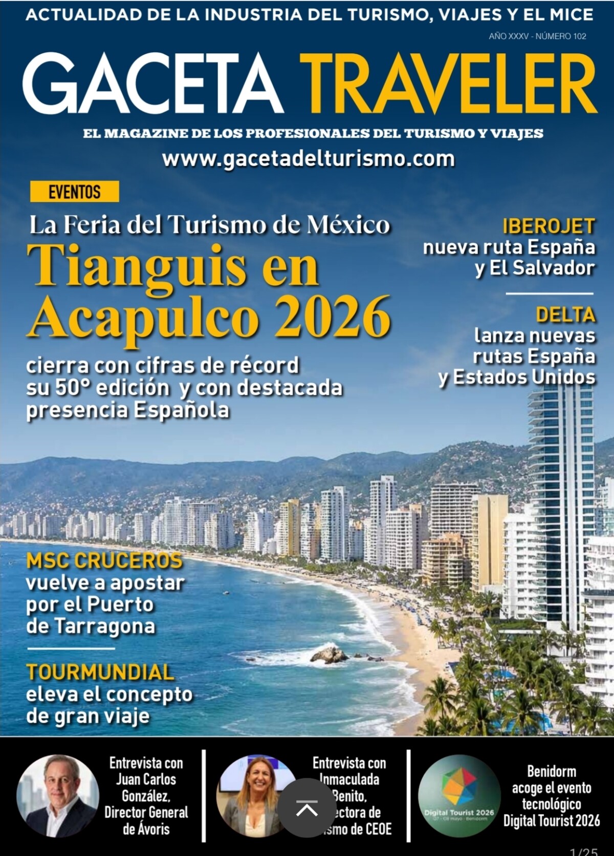 GACETA TRAVELER MAYO 2026_portada